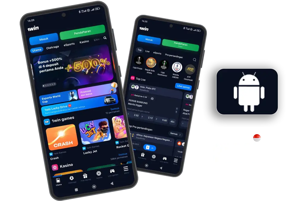 Aplikasi 1win Android