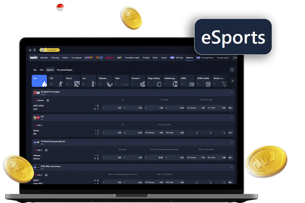 E-Sport 1win Indonesia