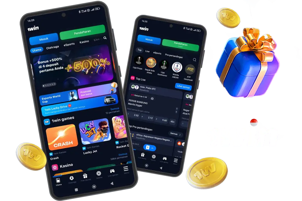 Versi mobile situs 1Win