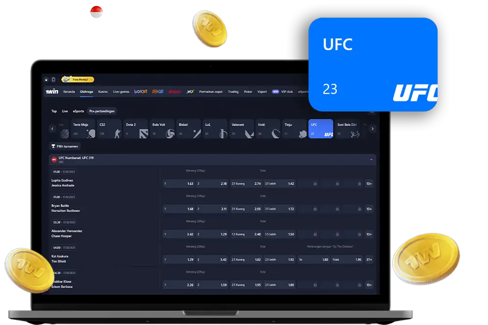 Taruhan MMA 1win