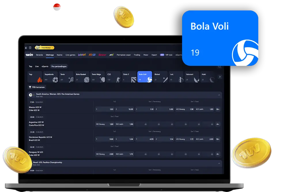 Taruhan Volleyball 1win